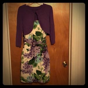 Jessica Howard floral dress with cover up